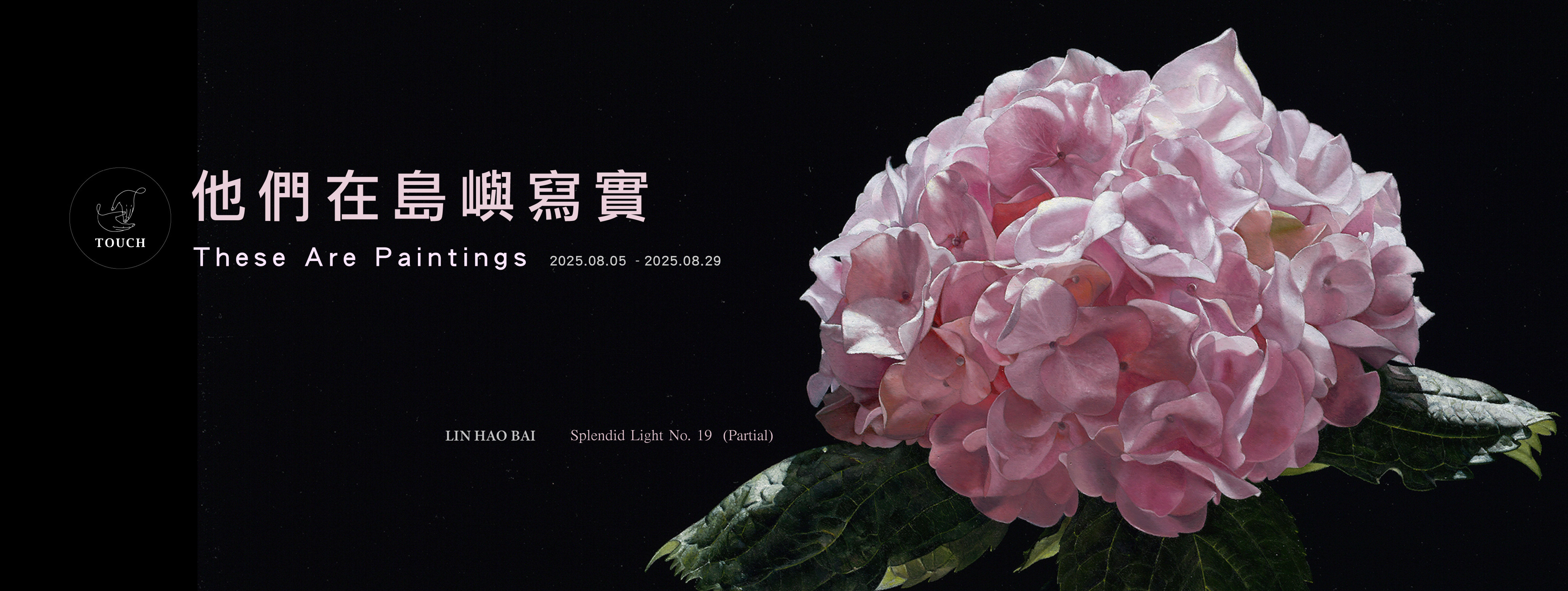 This banner is These Are Paintings banner; 這是他們在島嶼寫實 | These Are Paintings的banner